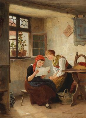 The love letter by 
																			Hugo Oehmichen